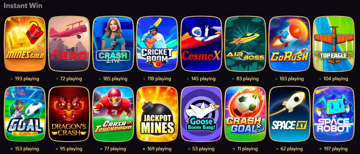 duffspin casino instant win